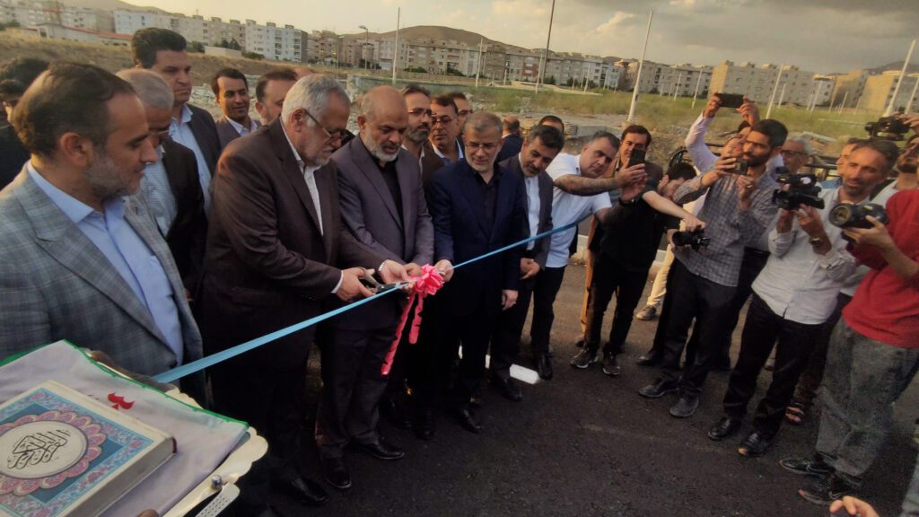 افتتاح پروژه ناصر بخت کرج استان البرز توسط وزیر کشور