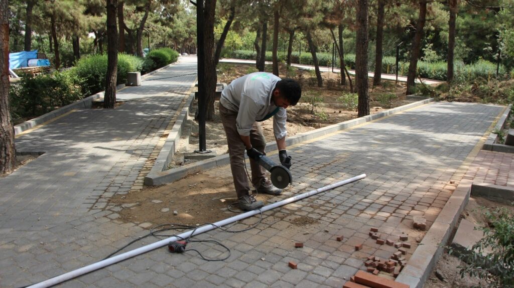 اصلاح هندسی حاشیه چمران وارد تکمیل فاز برق رسانی شد